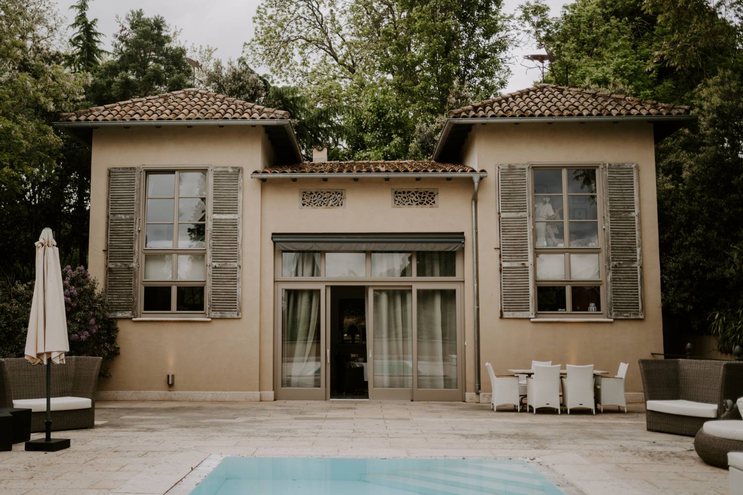 Heiraten am Morrhof in Rheinland Pfalz Poolhaus